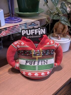 Puffin Drink Cozy